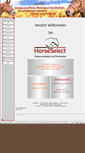 Mobile Screenshot of horseselect.de
